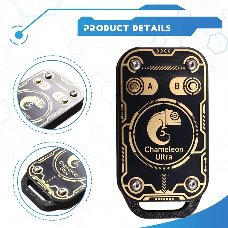 Emulatore di smart card per lettore di chip Chameleon Ultra RFID 125Khz 13,56Mhz ID IC Card Decode Duplicatore NFC
