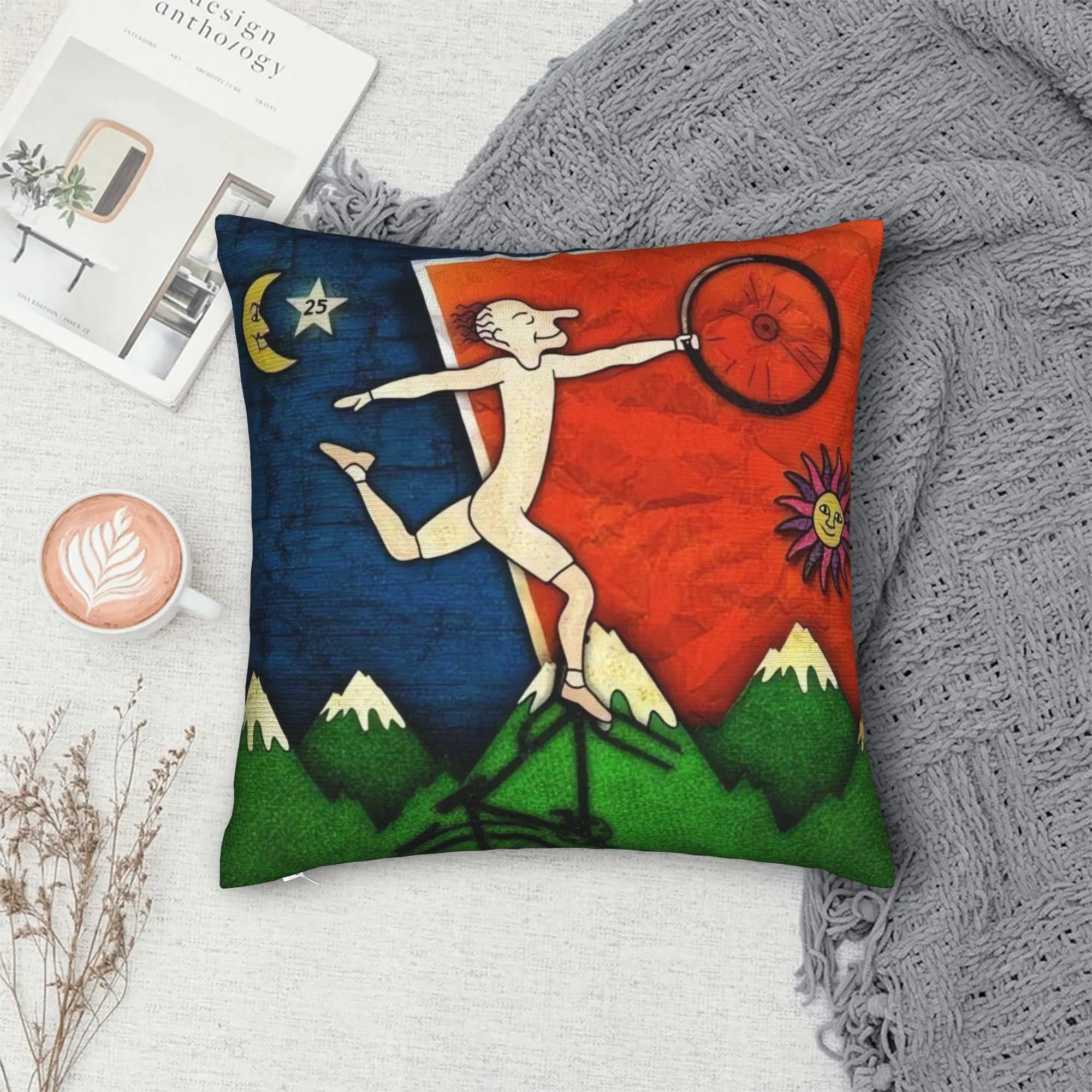 Pillow Case Albert Hoffman 1943 Blotter Soft Pillow Cover For Couch Sofa Bedroom Morden Pillowcases