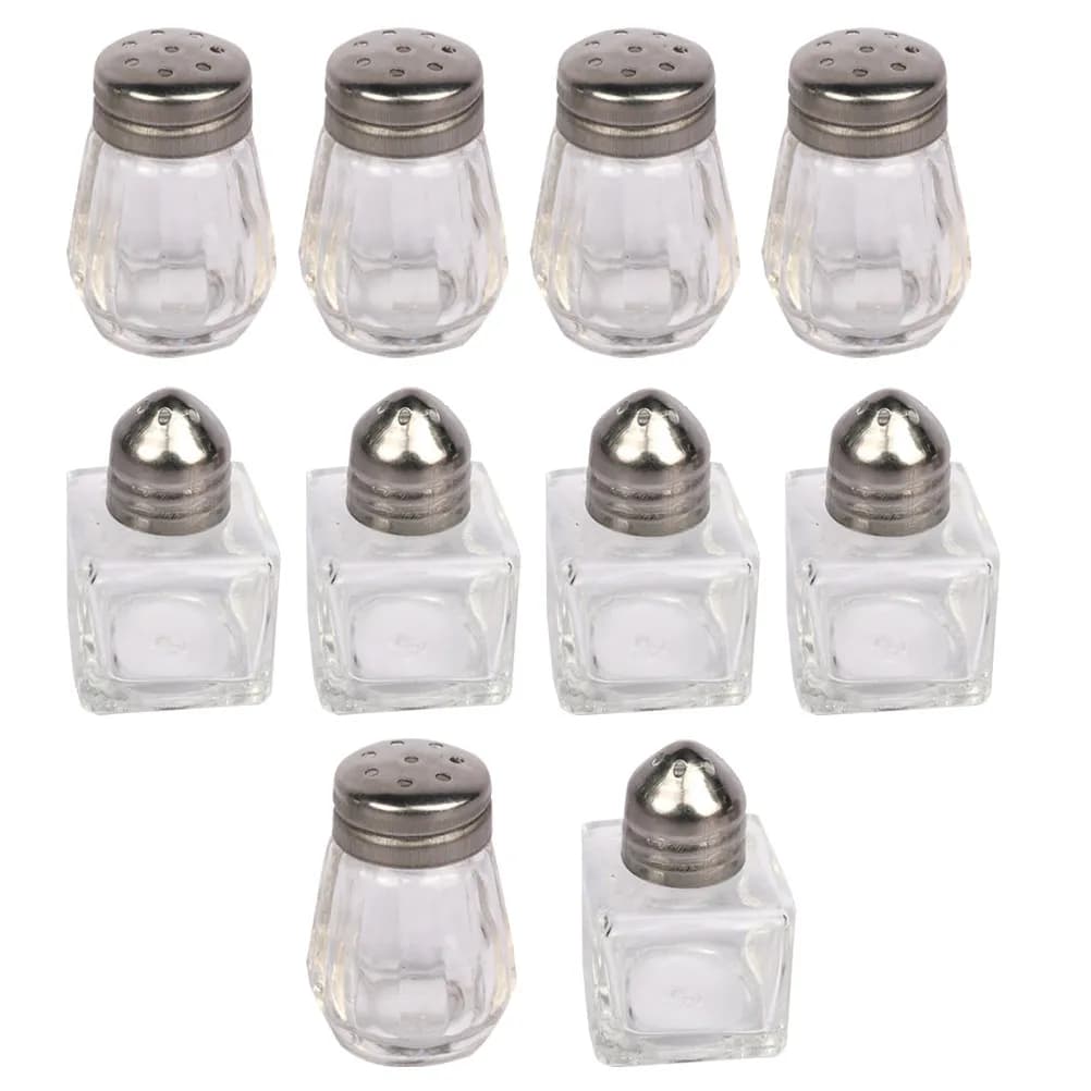 10Pcs Multi Function Spice Jar Set Chic Seasoning Storage Box Easy Find Flavoring Container Ideal Housewarming Gift Kitchen