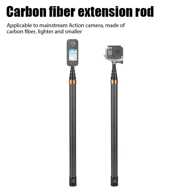 Insta360 X3 Selfie Stick invisibile in fibra di carbonio 2.9m accessori per Selfie Stick GoPro estesi in fibra di carbonio