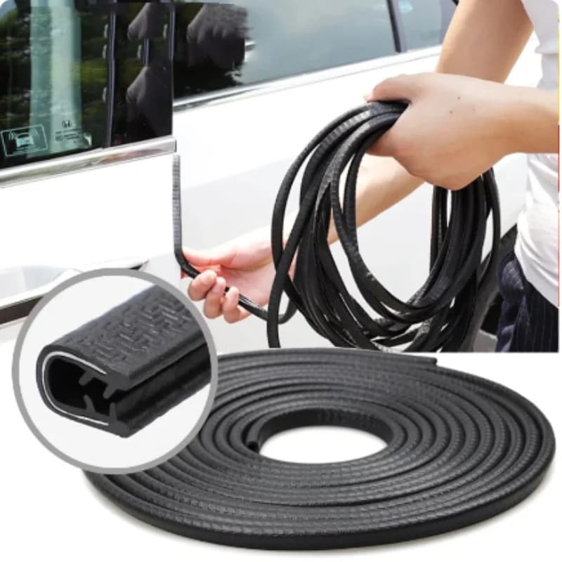 Protections for Car Doors Protections for U-shaped edges Rubber seal for automatic edges Anti-scratch protection strips for most cars