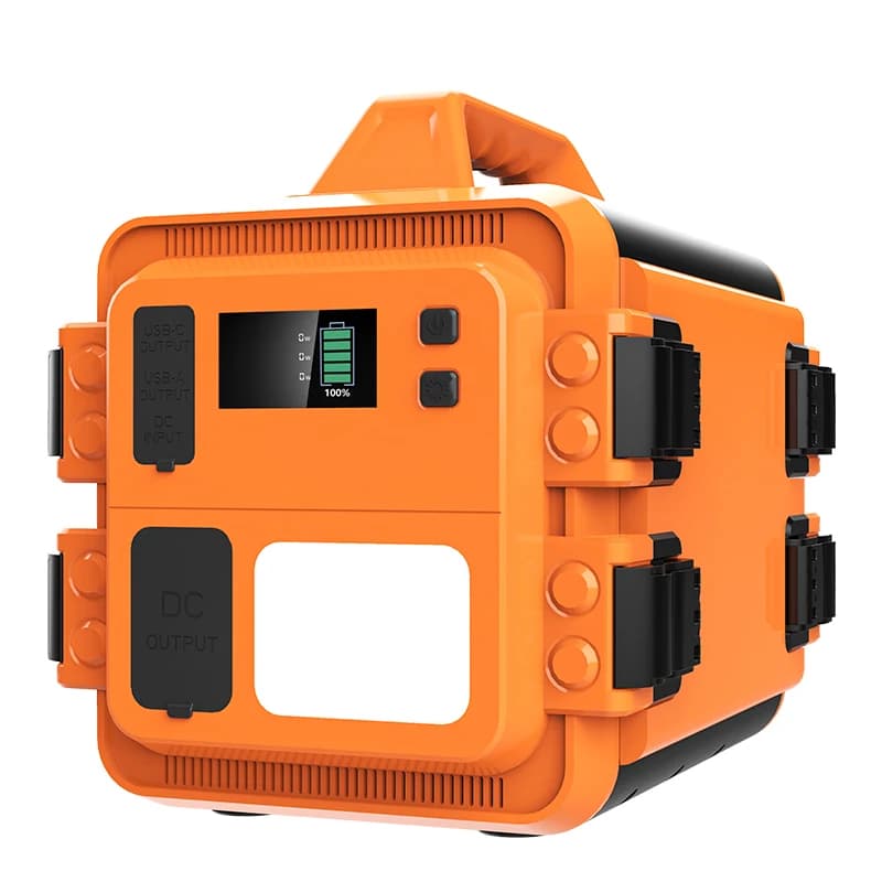 Alimentatore Portatile da Esterno 1200W, Batteria agli Ioni di Litio di Grande Capacità, MPPT, Torcia di Emergenza Domestica, Avviatore d'Emergenza per Campeggio
