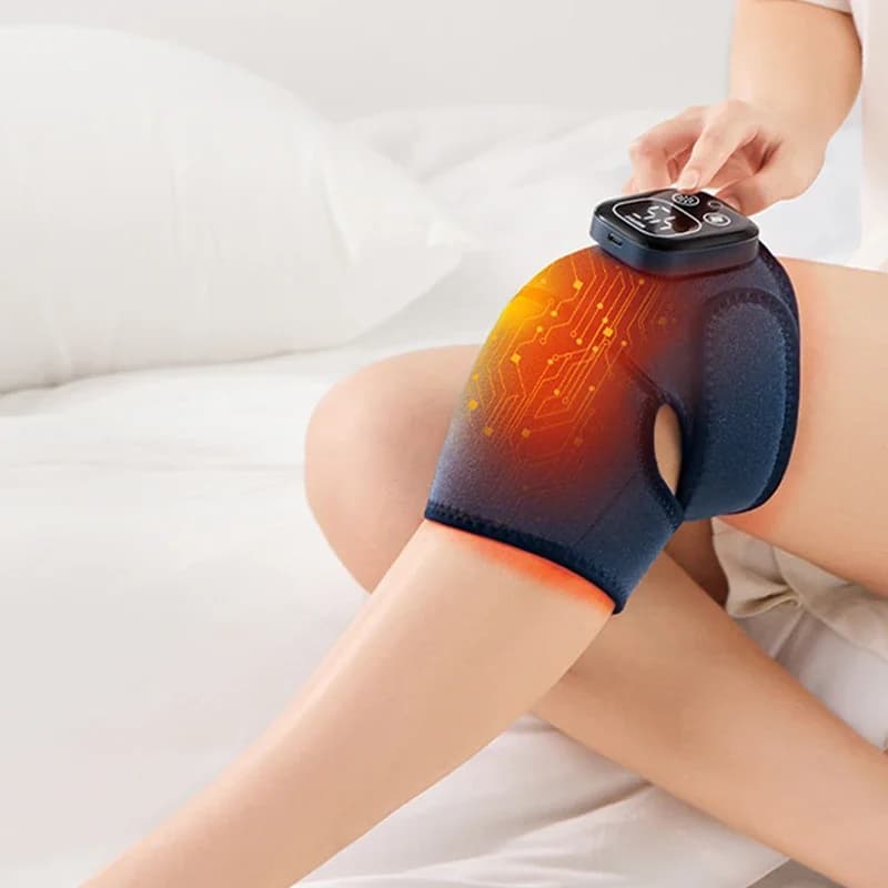 2026/ Nuovi Aggiornamenti Massaggiatore per Ginocchio Terapeutico Senza Fili con Funzione Impastante e Riscaldante per Sollievo dal Dolore Articolare
