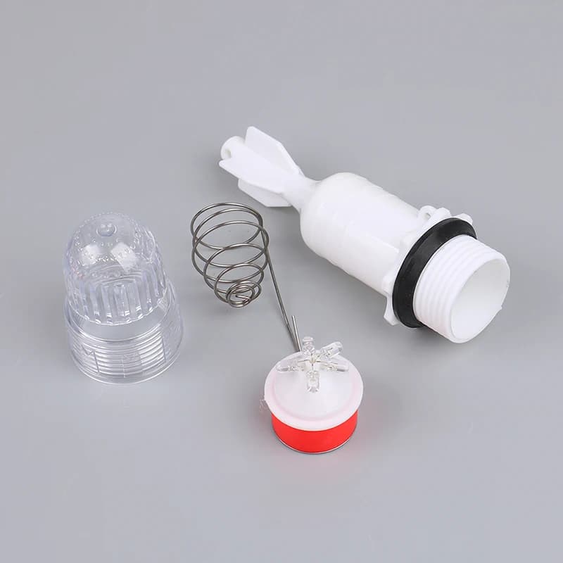 1 pcs underwater fishing light net beacon signal indicator lamp bait fish finder double light flash