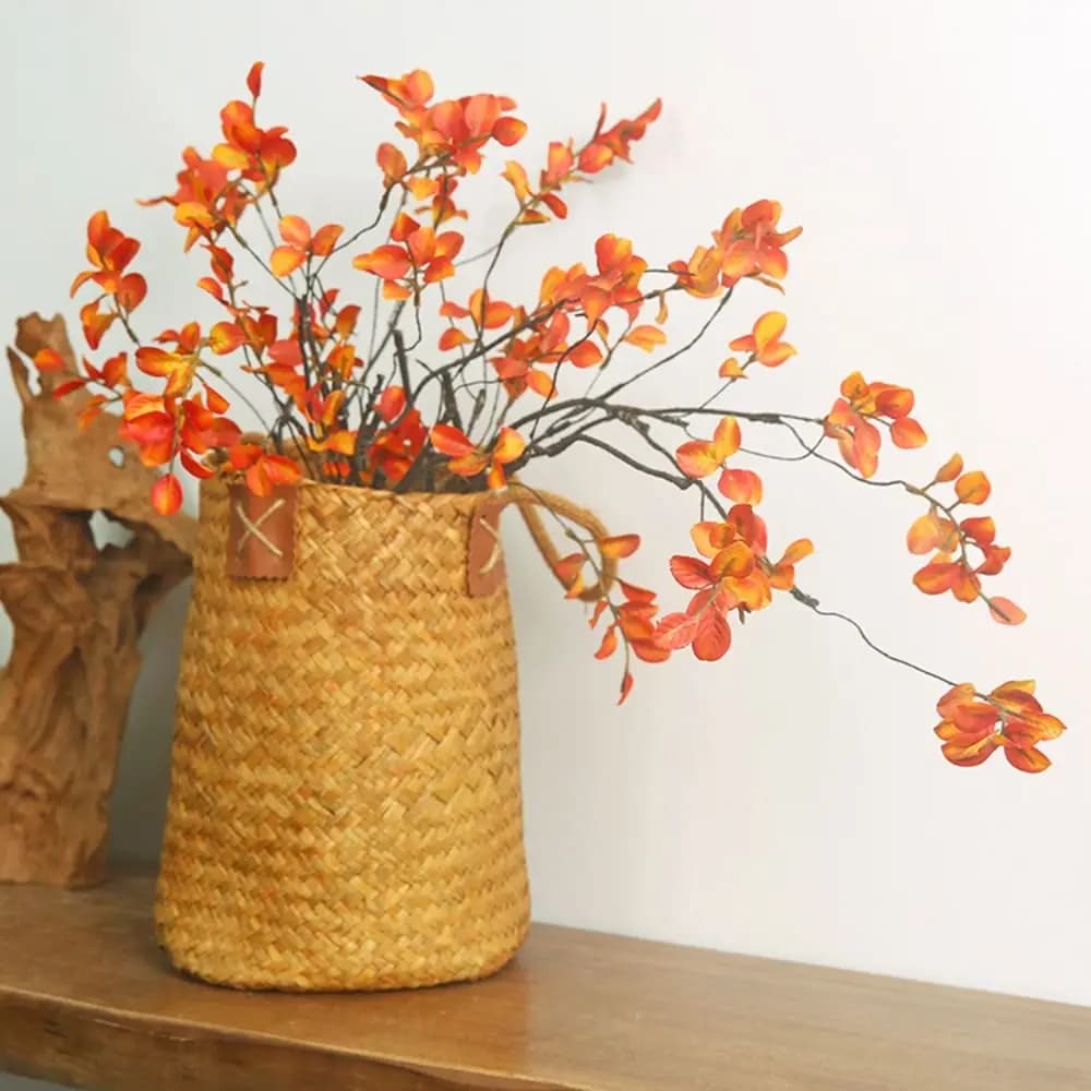 59cm/90cm Bouquet of autumn leaf plants simple floral composition handmade artificial maple leaf creative
