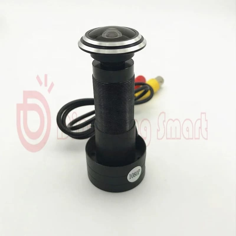 Mini CMOS IMX322 Sensor 1080P 0.0001lux Wide Angle Cat Eye Door Hole Security CCTV Video AHD Door Camera 1 Year Warranty