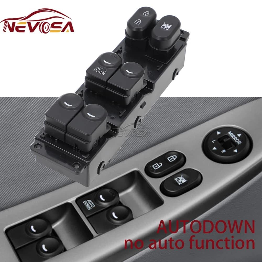 NEVOSA 93570-1R211 Per Hyundai Accent 2015 2016 2017 LHD Anteriore Sinistro Auto Finestra Interruttore Parti di Controllo 935701 R211 93570-1R111