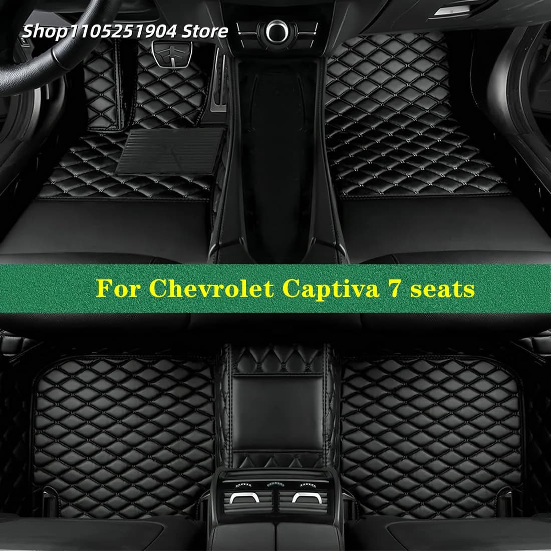Tappeti per auto Tappetini per auto per Chevrolet Captiva 7 posti 2025 2026 2027 Tappetino per auto Accessori interni