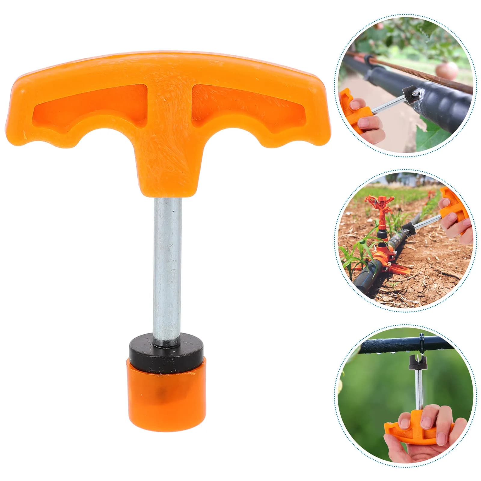 20 mm puncher for garden drop irrigation kit, plastic pipe drilling tool, irrigation pipe puncher, gardening tool