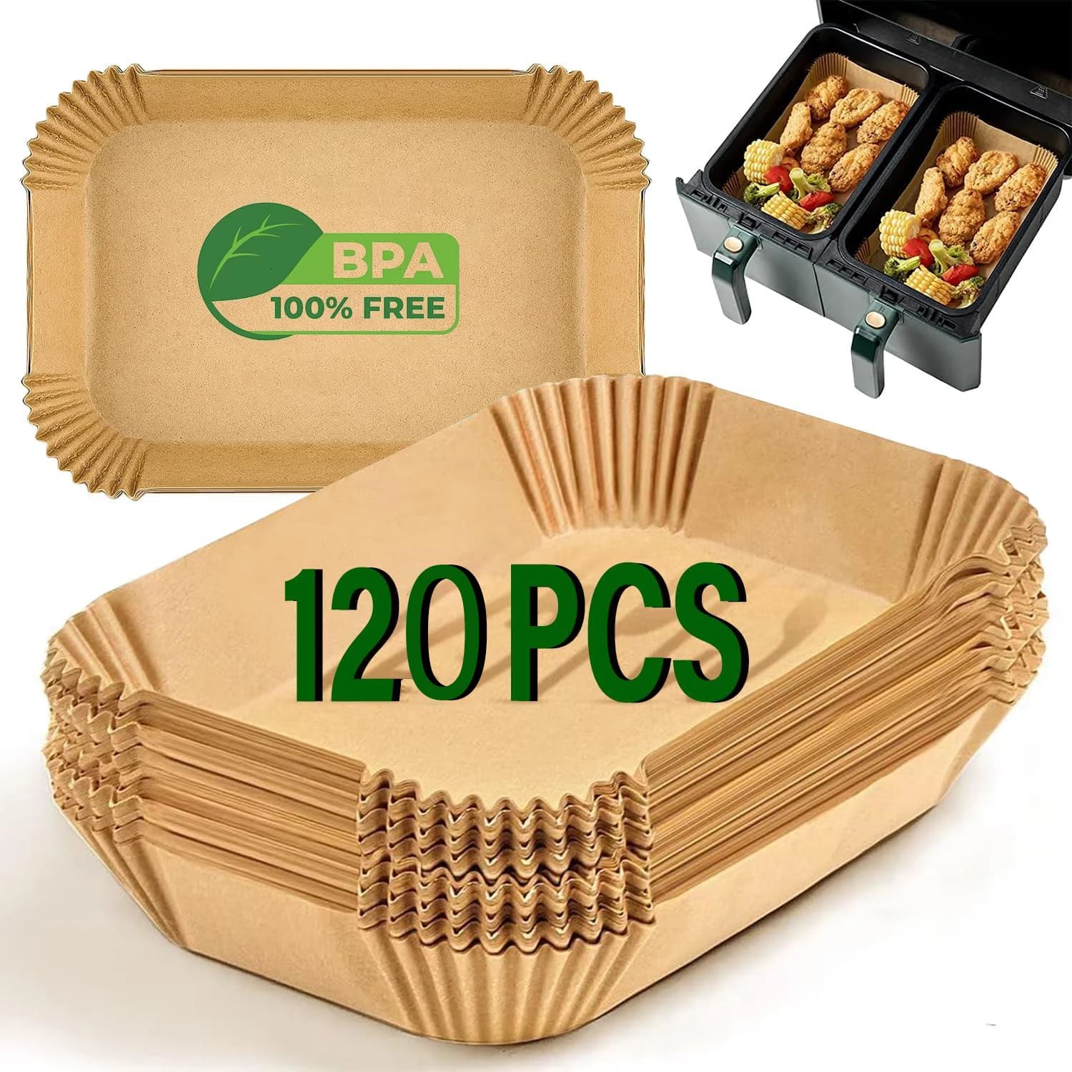 Ninja Dual XL foodi AF300 AF400 AF451 Grid Accessories with Disposable Paper Cover Mold