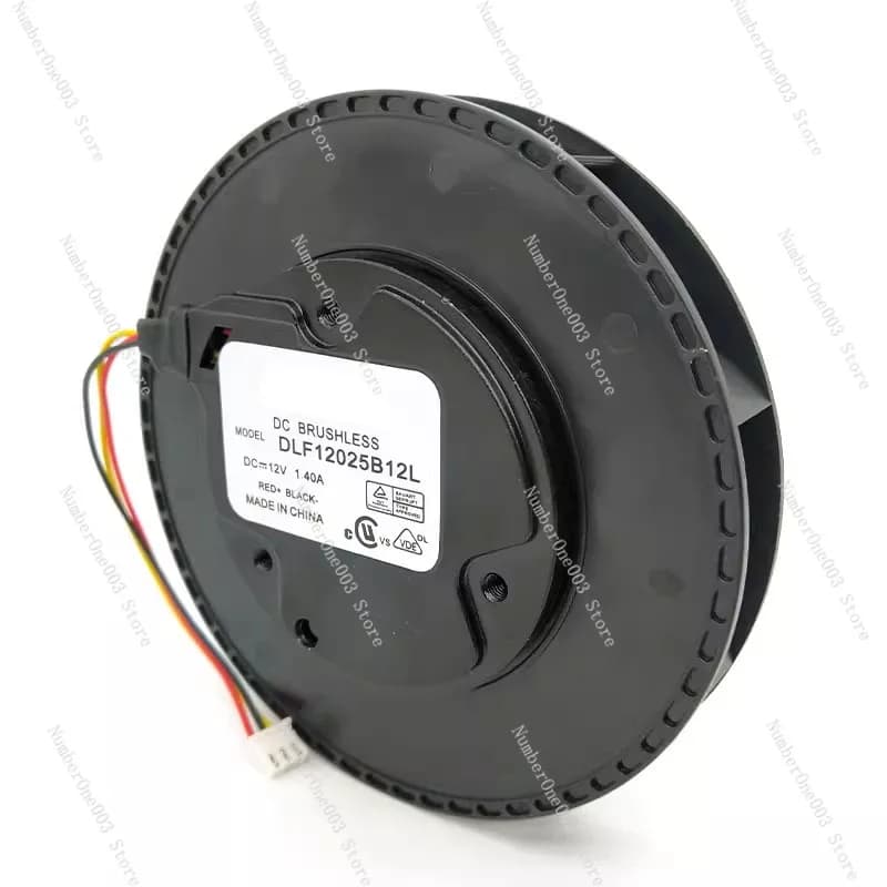 Purificatore d'Aria, Ventilatore Turbo, Ventilatore Assiale DC 12V 24V, Ventilatore Centrifugo con Motore DC, Soffiatore d'Aria 120*25mm 12025