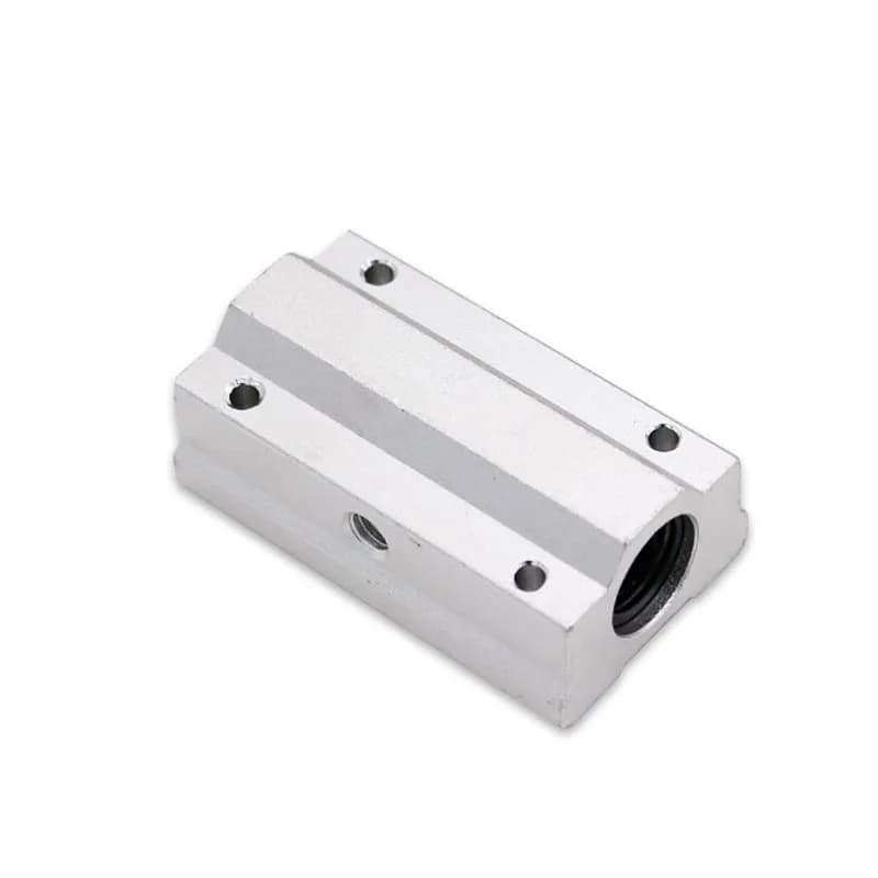 SCS10LUU 10mm High Precision Linear Bearing Housing Long Slider Block Fit Linear Shaft CNC 3D Printer Parts