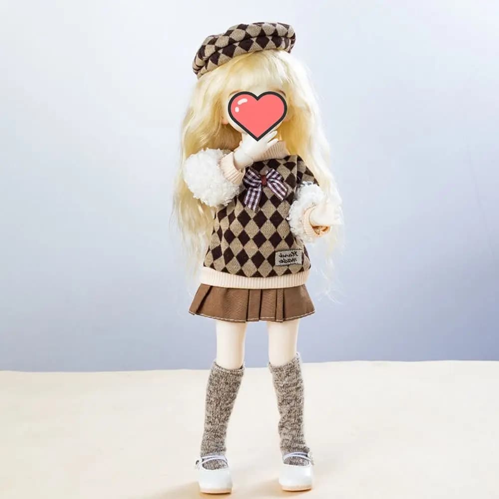 Moda 30 cm bambola in costume panno dolce carino 30 cm bambola vestito set NO bambola colorata 30 cm bambola vestito vestiti regalo per bambini