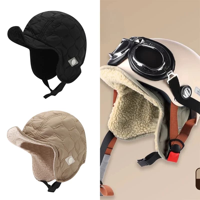 Cappello Invernale Unisex Stile Aviatore con Paraorecchie, Caldo, Impermeabile, per Sci, Cappello Bomber con Protezione per le Orecchie, Reversibile e Indossabile