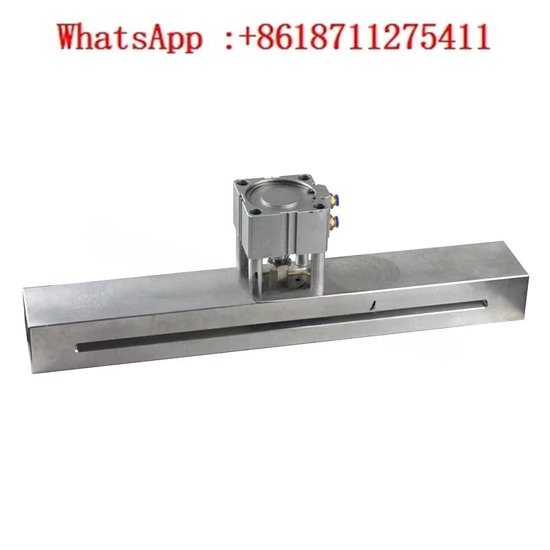 60x25mm Power Supply 500mm Bag Making Machine Punching Rice Bag Punching Machine With Portable Buckle