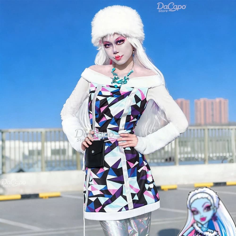 DaCapo Store Uniformi delle scuole superiori per ragazze Abby Abbey Costume cosplay Anime Abiti da elfo Jirai Kei Abbigliamento sexy Gioco di ruolo di Halloween