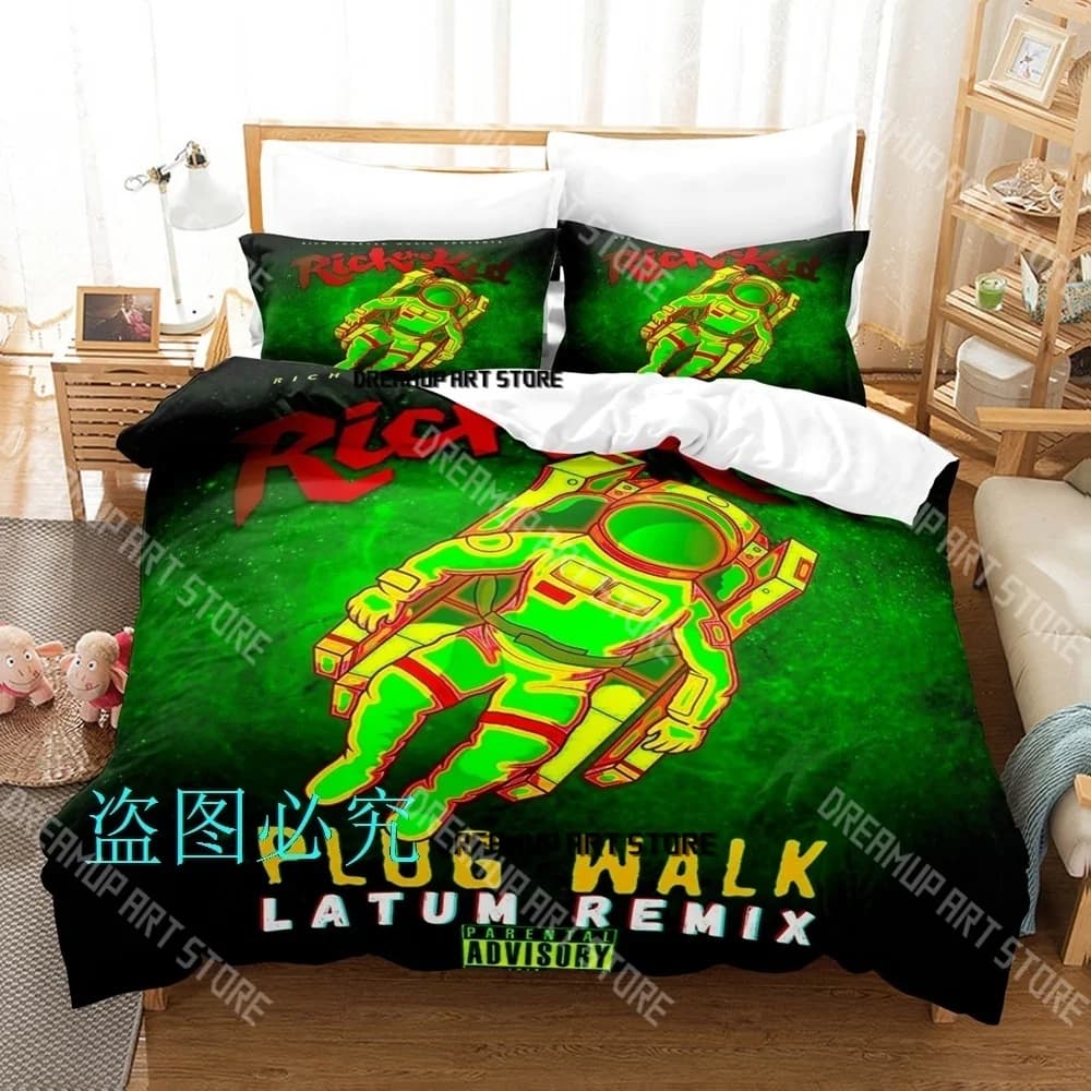Fashion Plug Walk Bedding Set Single Twin Full Queen King Size Bed Set Kids Bedroom Duvetcover Sets Bed Sheet Set