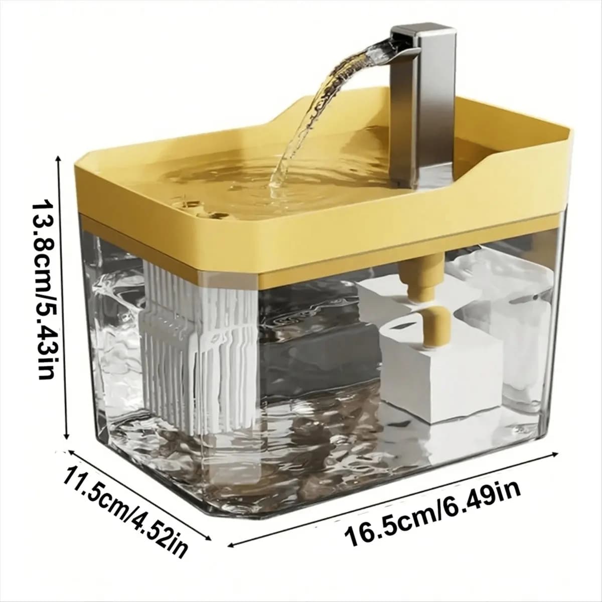 Pet Smart Drinking Fountain for Dogs and Cats Automatic Cycle, Water Fe for cats and dogs ultra silent USB plug-in