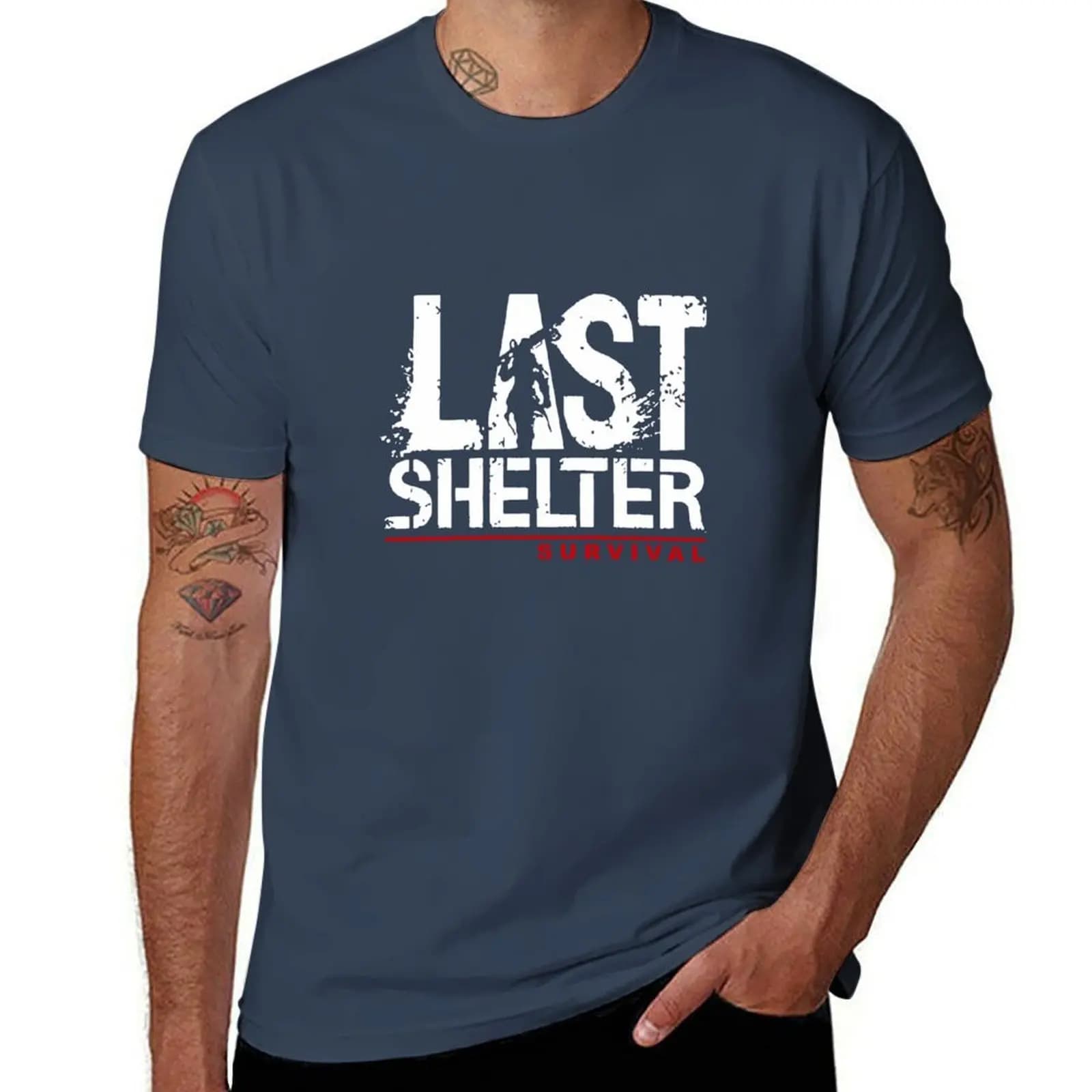 T-shirt Last Shelter Survival, taglia grande, traspirante