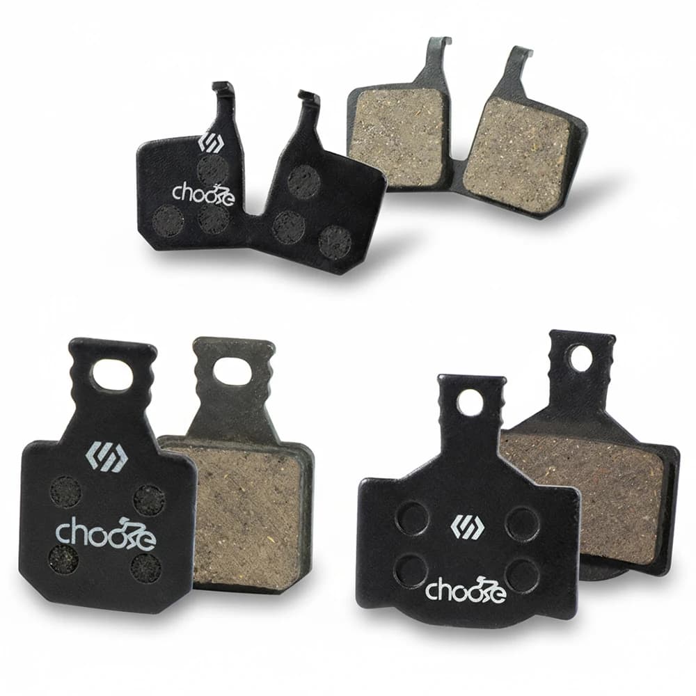Chooee Bicycle Hydraulic Disc Brake Pads For Magura 4 Piston MT2/MT4/MT6/MT8/MTS/M5/M7/MT5/MT7/SH901 Semi Metal Pads, 2Pairs