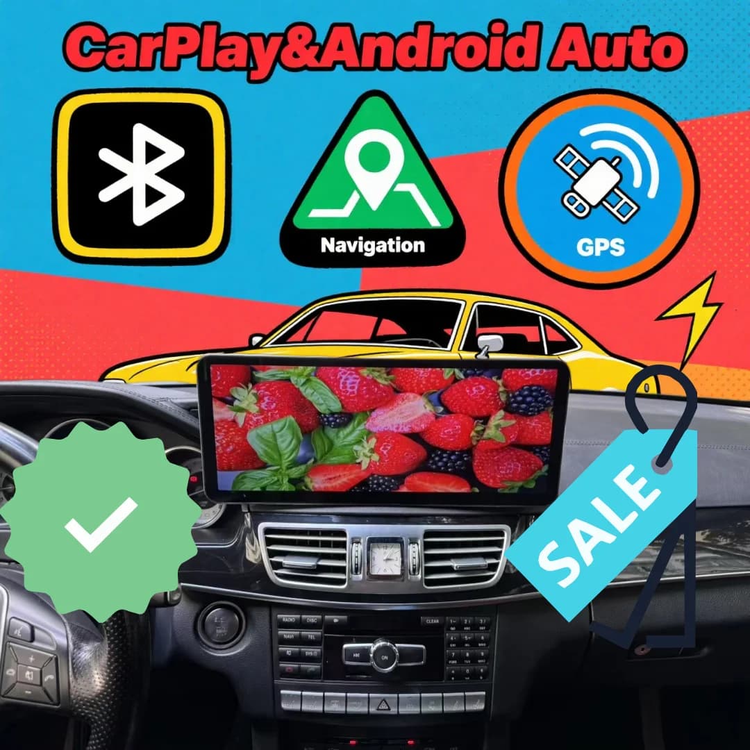 14.6 Inch For Mercedes Benz E Class W212 2009-2018 Carplay Qualcomm 13.0 Car GPS Navigation Android Multimedia Player Head Unit