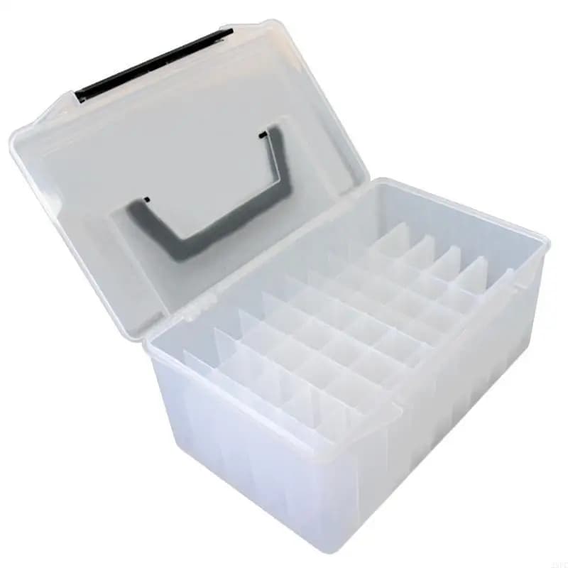 Fishing Storage Box Calamari Jig Rigid bait Container Plastic Organizers Bag for 52 from