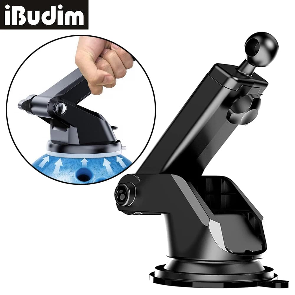 Accessori per supporto per telefono per auto Ventosa Supporto per telefono cellulare per auto Base con testa a sfera da 17 mm per supporto per telefono sul cruscotto del parabrezza dell'auto