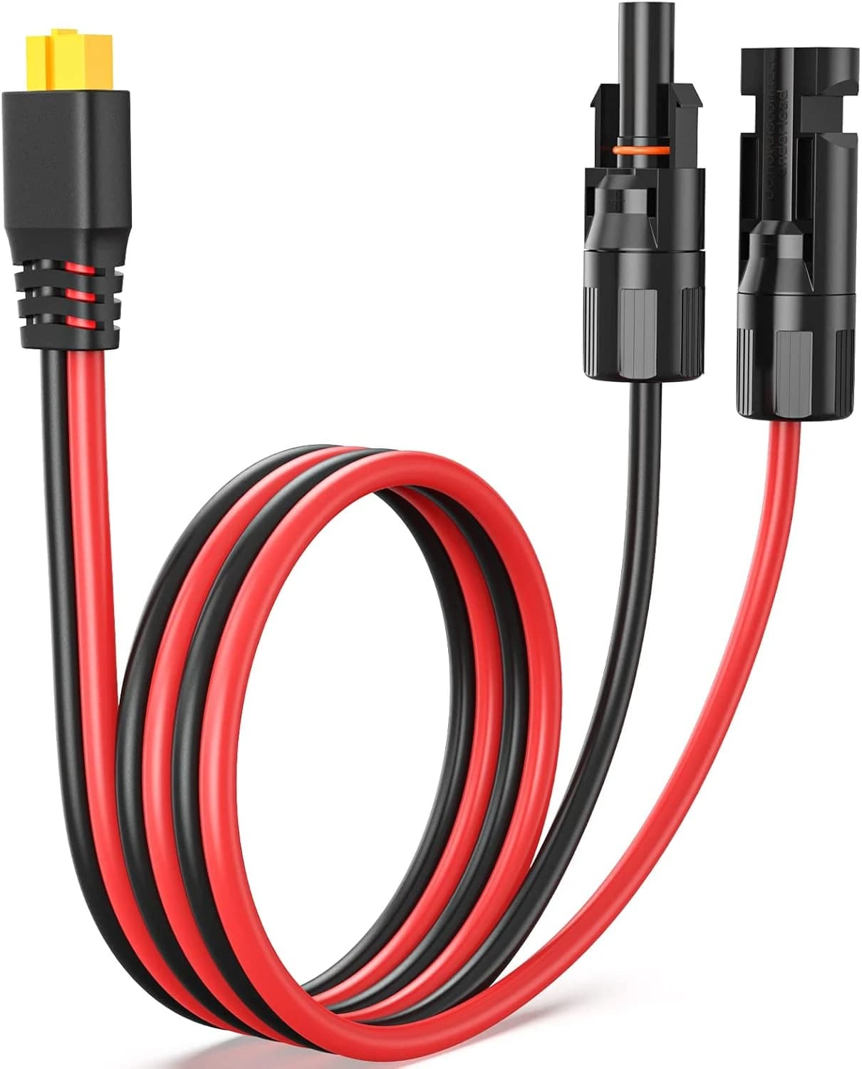 Solar to XT60 Charge Extension Cable 12AWG 10FT 3.3FT Solar Connector to XT60 Adapter Cable for Solar Panel to LiFePO4 Battery