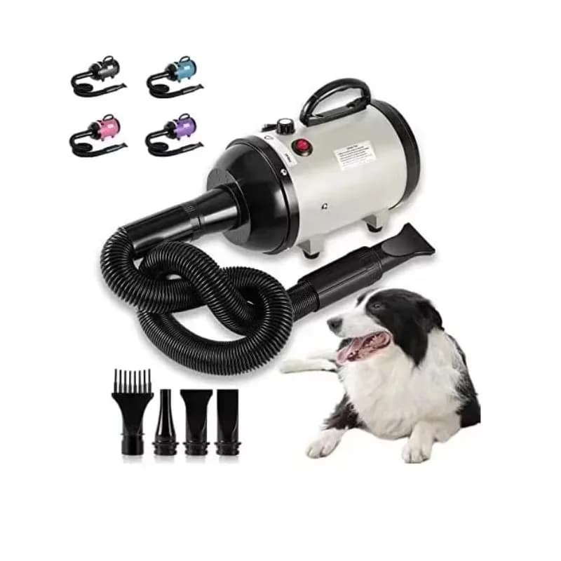pet blower Velocity Pet Dog Grooming Machine Products Blower Air Dryer Water Speed Blower Mute Pet Dog Hair Grooming Dryer