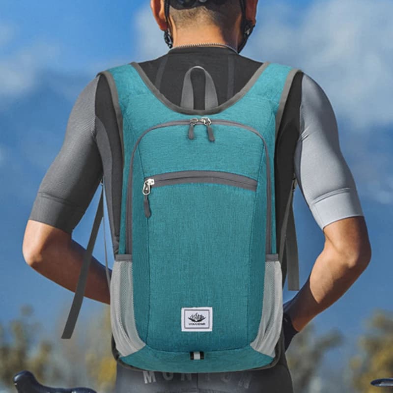 Nuovo zaino pieghevole, borsa portatile leggera per escursioni all'aperto, viaggi, scuola, tempo libero, borsa a doppia tracolla