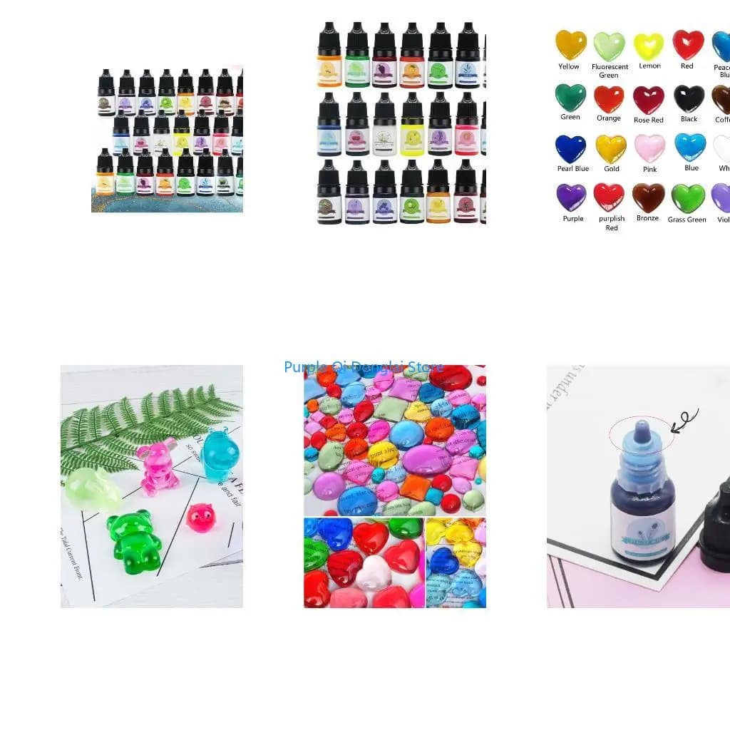 L21E Skin Safe Epoxy Resin Paint Color Epoxy Resin Colorant for Jewelry Making 24