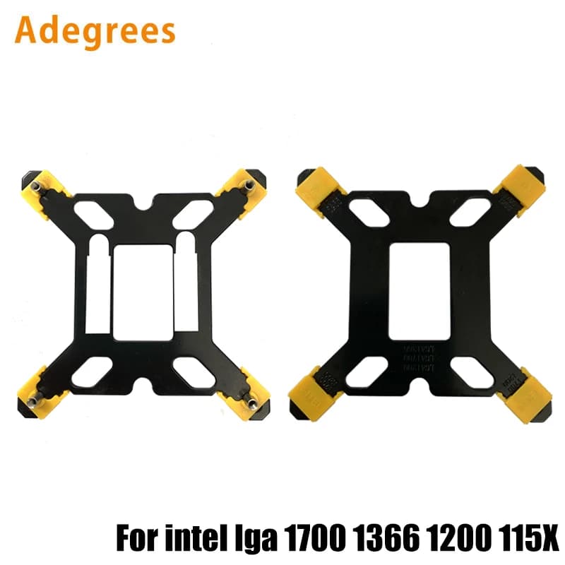 Base supporto backplane cooler CPU Lga 1700 Staffa piastra posteriore regolabile per Intel Lga 1150/1511/1155/1156/1366/1200