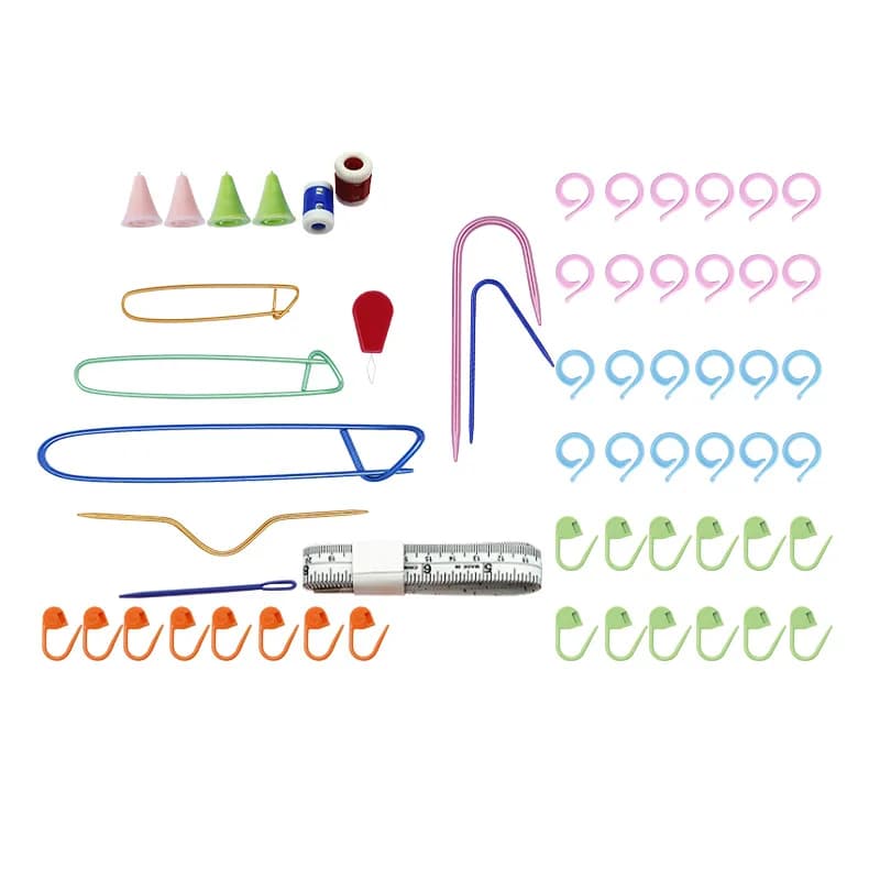 Nuovo utile kit di strumenti per maglieria Ful uncinetto accessori per uncinetto forniture per maglieria fai da te con borsa kit per maglieria per bambini