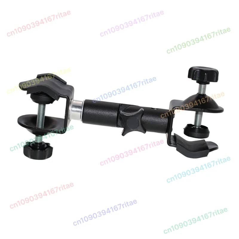 Clip fissa per ombrellone con treppiede per fotocamera multifunzionale - Clip per riprese fotografiche con parasole potente tipo C impermeabile