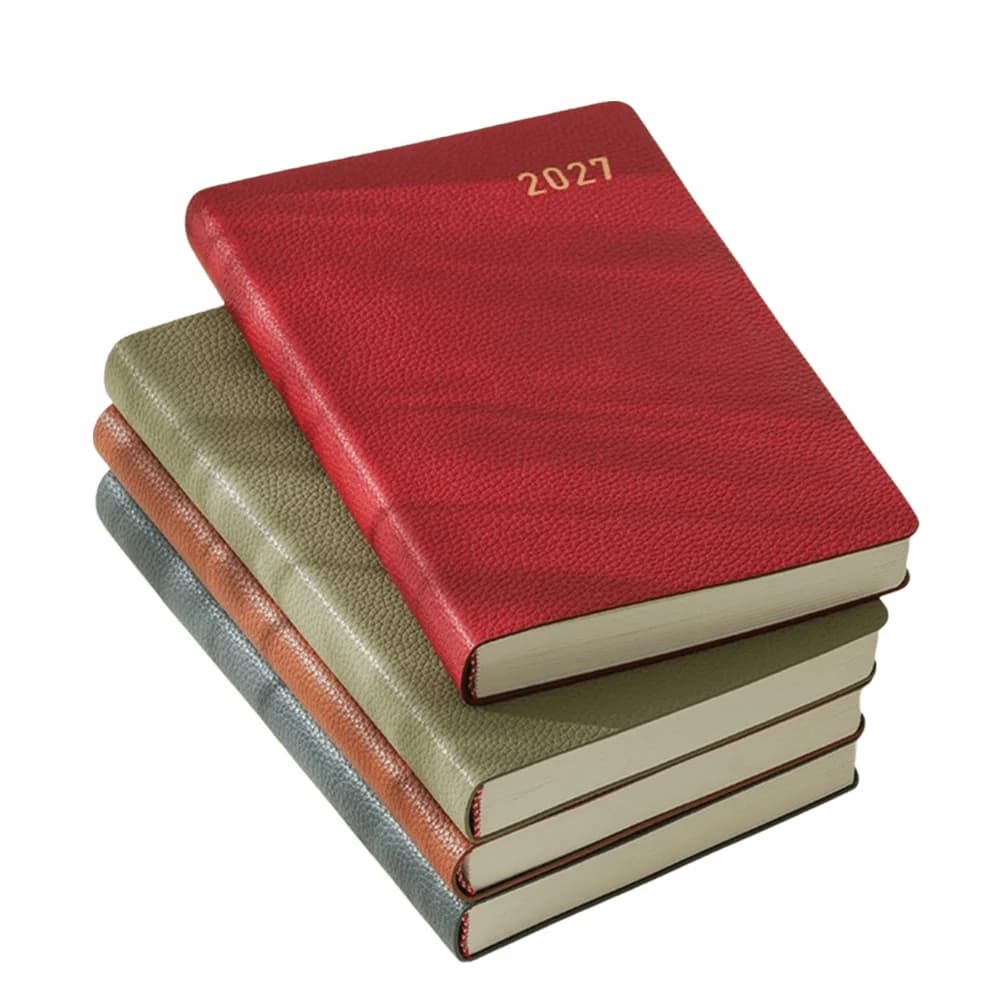 New A5 2027 Schedule Book with Calendar Efficiency Manual Notebook English To Do List Notepad School Office Supplies