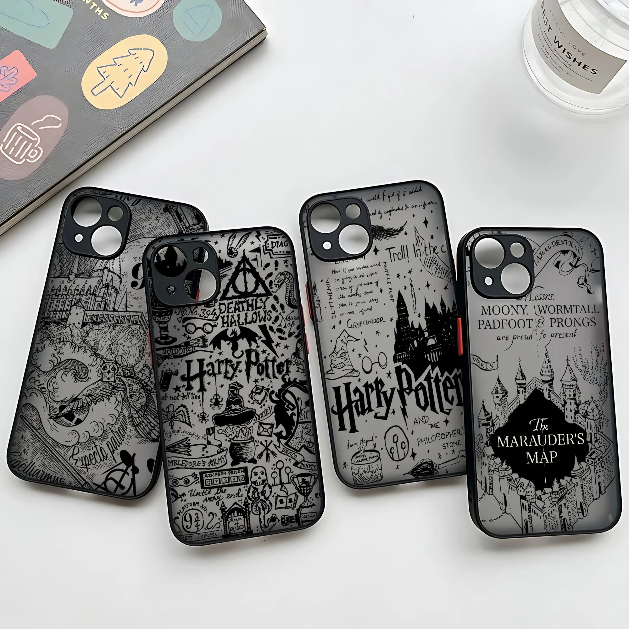 HOT Art Potters Wand Harries Phone Case For iPhone 17e 17 16e 16 15 14 13 12 11 Mini Pro Air Max X XR XSMax Plus Matte Clear