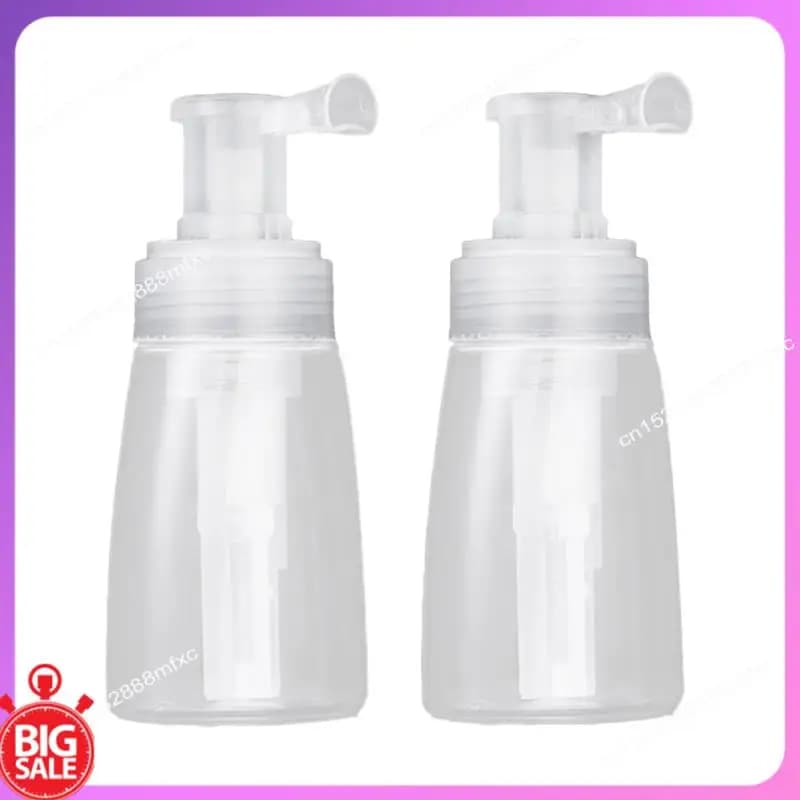 Grande affare 180 ml parrucchiere bottiglia spruzzatore per parrucchiere bottiglia di polvere portatile dispenser di polvere bottiglia spruzzatore di plastica