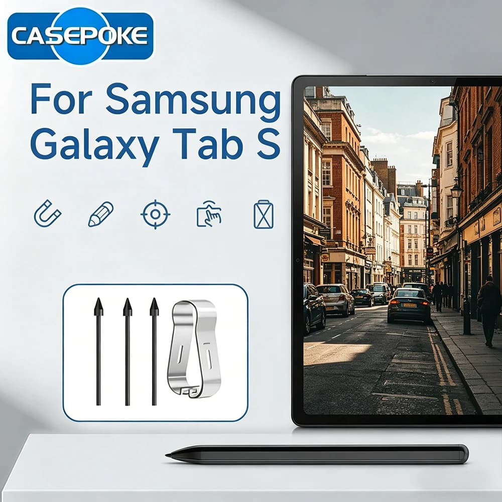 Nuova Penna Stilo Magnetica 2026 per Samsung Galaxy Tab S8 S9 S9FE S7 FE S6 Lite S7+ S8+ Senza Bluetooth