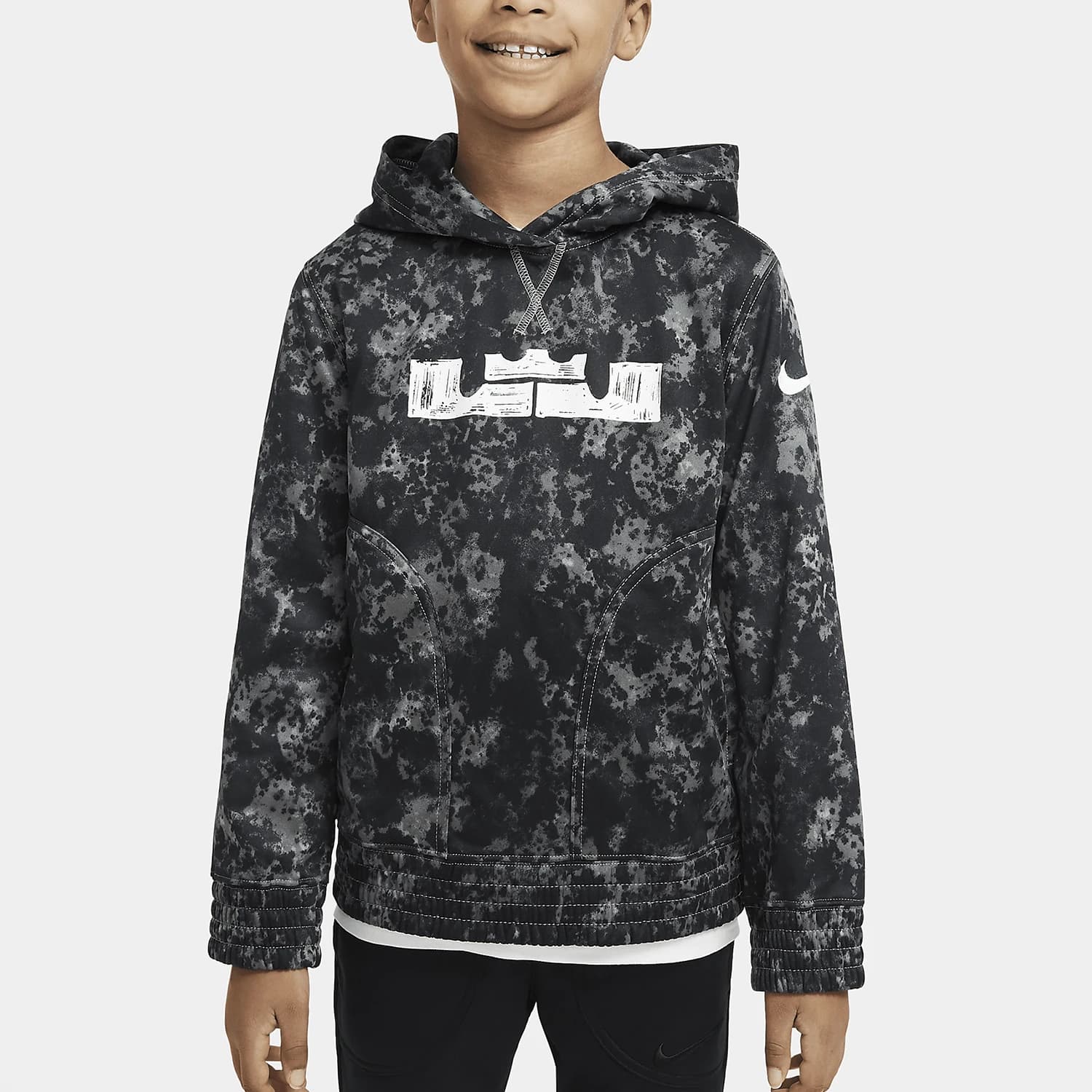 Nike Authentic LEBRON printed hoodie for kids (boys) CU8922-084