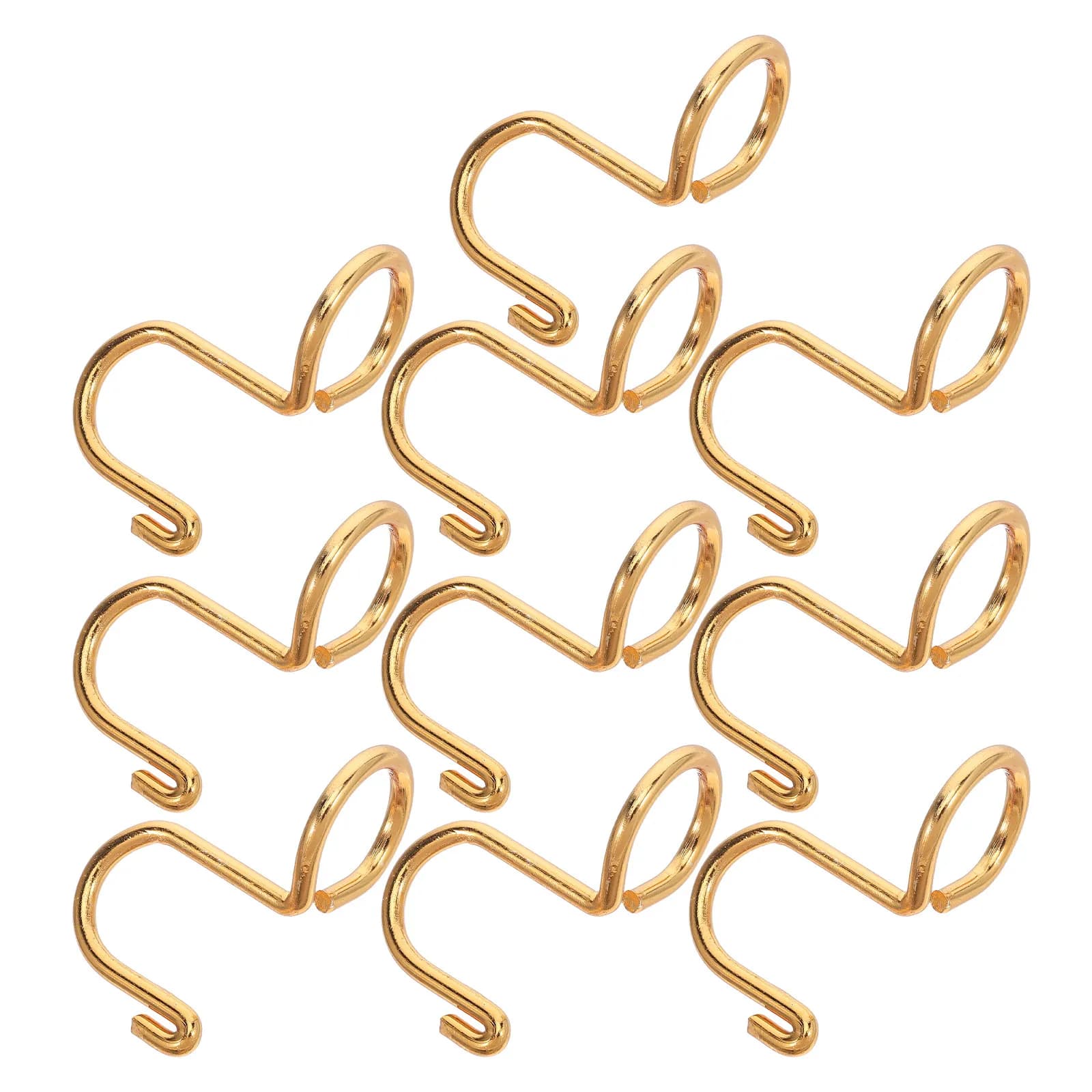 10Pcs Wardrobe Connector Hooks Space Saving Hanger Clips Cascading Closet Organizer Clothes Hanger Connector Hooks for Closet
