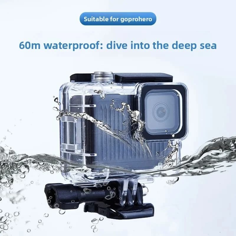 Waterproof PC Case for GO PRO HERO 4K Action Camera 60m Water Diving Protective Case for GoPro Sports Camera Accessories