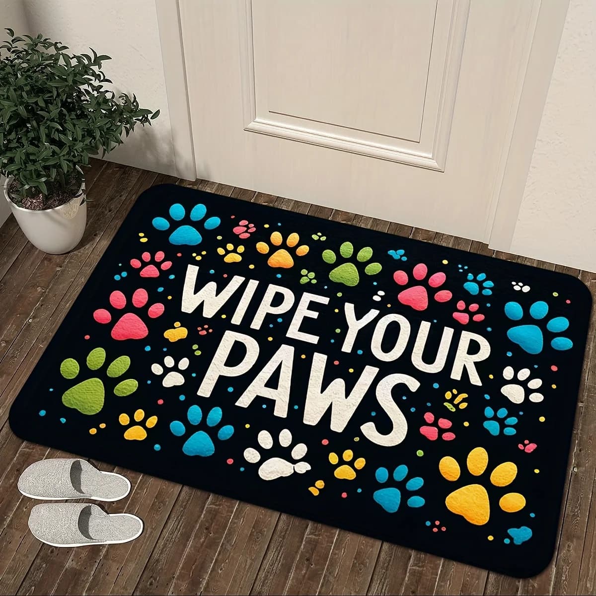 Pulisci le tue zampe Zerbino d'ingresso Decorazioni per la casa Cucina Corridoio Balcone Tappeti Bagno Tappetino antiscivolo Camera da letto Zerbino Decor