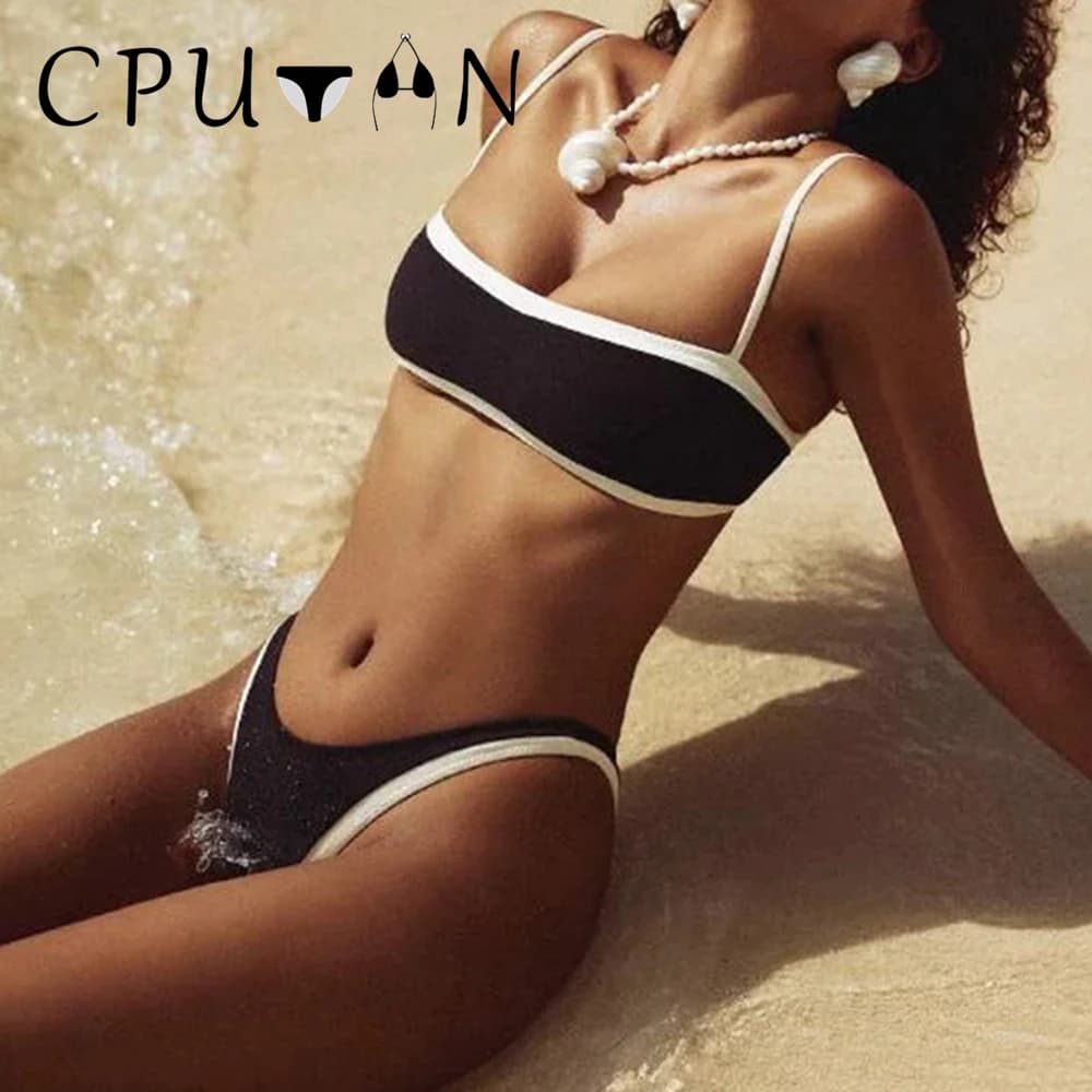 Sexy Push Up Micro Bikini Women Swimsuit Female Swimwear Solid Thong Bikinis Set Brazilian Beach Wear Bathing Suit Biquini