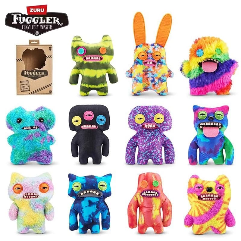 Fuggler Laboratory Series Morbido Peluche Bambola Divertente Brutto Denti Carini Mostro Giocattoli 22 Centimetri Figure di Cartone Animato Chlidren Regali di Tendenza Di Natale