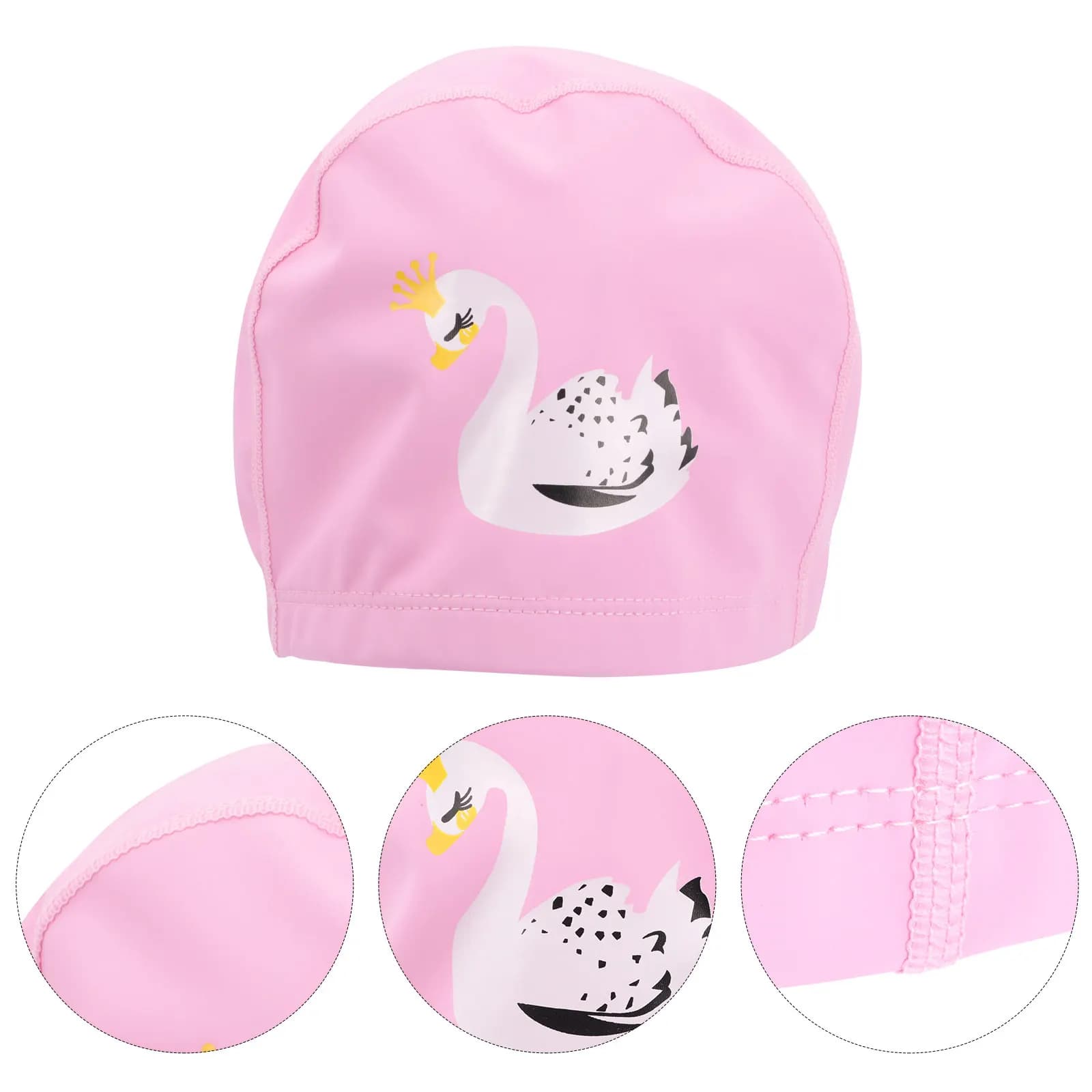 Elastic PVC Swimming Headphones with Animated Cardboard Design, Ear Protection, Breathable and Waterproof Swimming Headset