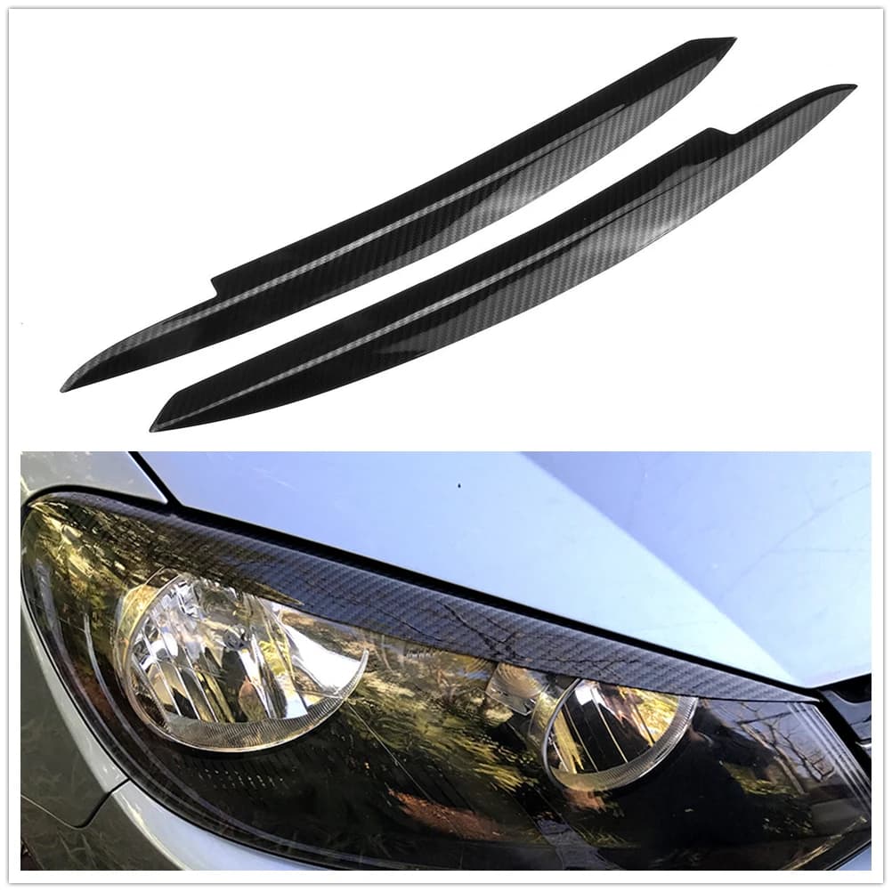 Wall decal for Front Headlight, Decoration Eyebrow Lighthouse, Decorative Cover for Volkswagen VW GOLF 6 VI MK6 GTR GTD 2008-2013