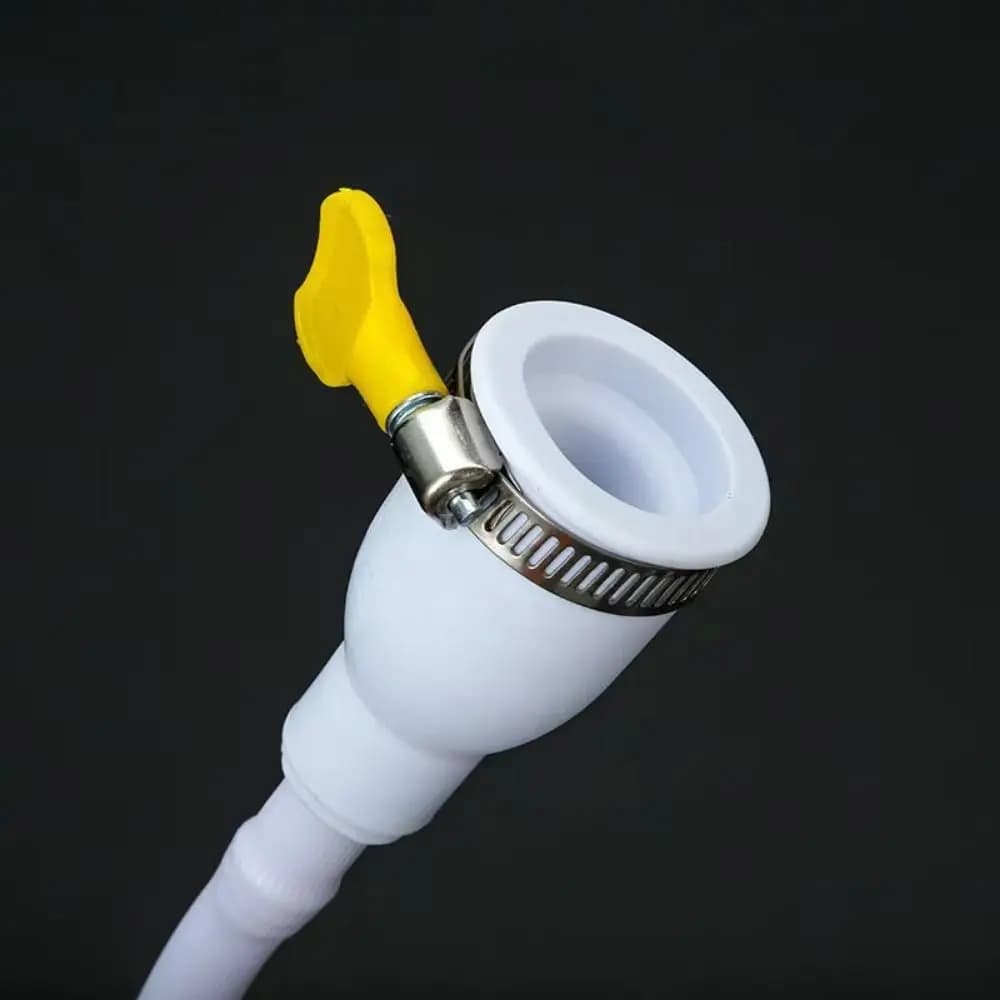 Rubber Hose Pet Faucet Sprayer Flexible 360° Rotation Dog Shower Head Adjustable Worm Portable Pet Shower Sprinkler Hose