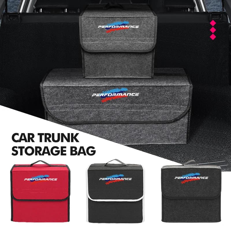 Car Trunk Large Capacity Multiuse Organizer Box Auto Tools Storage Folding Bags For BMW E91 E92 E93 E60 F10 F30 E39 E36 E87 X3