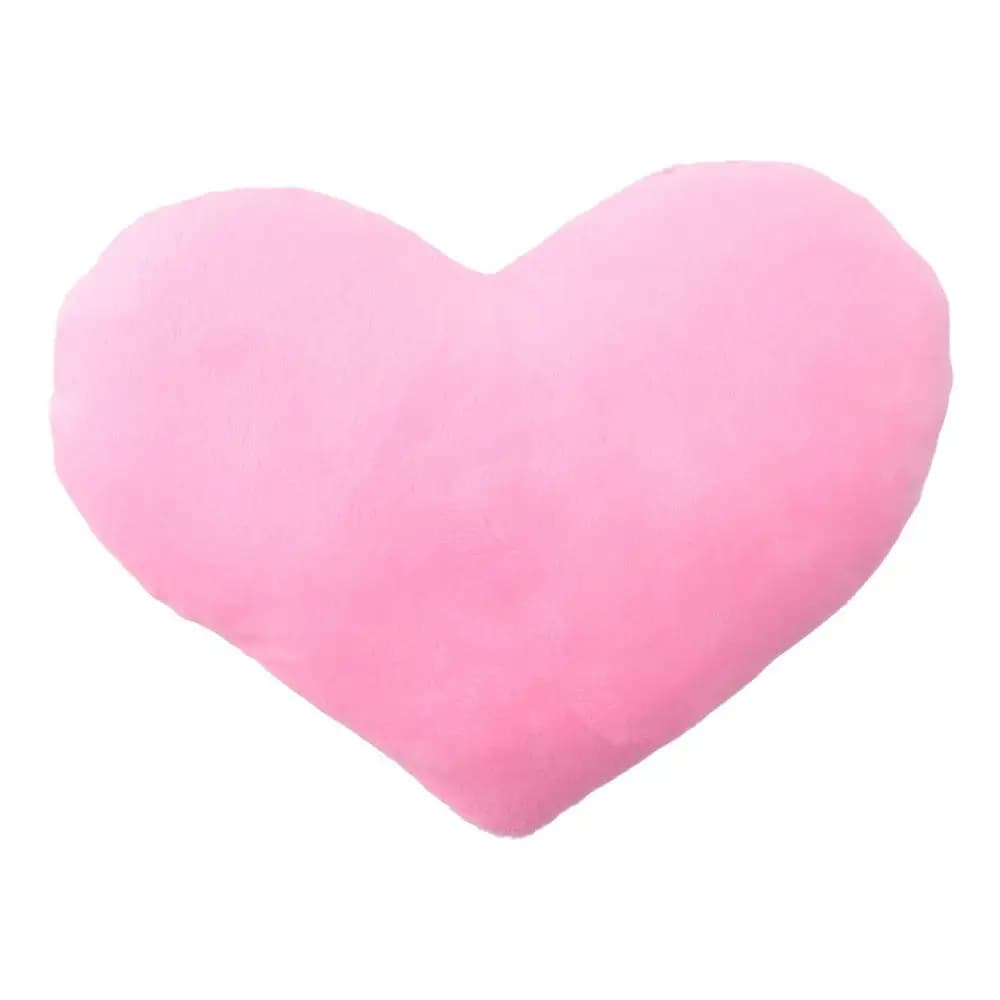 Cuscino Decorativo a Forma di Cuore Rosa per San Valentino, Morbido Cuscino a Forma di Cuore