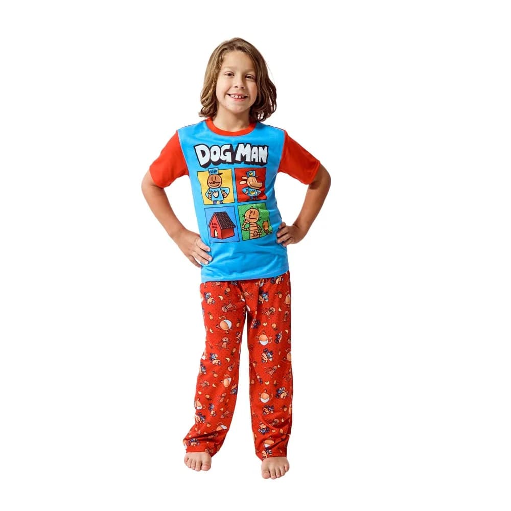 Comfortable Children's and Adult Home Casual Wear, Dog Hero Parent-child Pajamas, Soft and Comfortable Fabrics, Family Wear